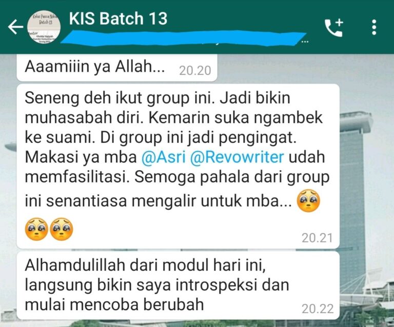 TESTIMONI PESERTA SALEHAH INSTITUT TAHAP 2 (1)
